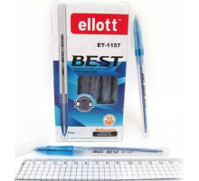 Ручка масляная Ellot Best ЕТ-1157 синяя 0.5 мм