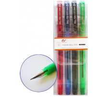 Набір кулькових ручок Tianjiao TY501P-4 4 кольори