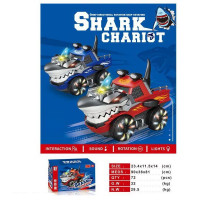 Машинка ZR 171 Акула (звук, підсвічування, колесо вільного ходу) в коробці