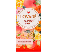 Чай черный Lovare Passion Fruit 24 пакетика 48 г