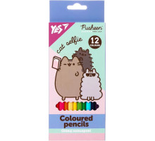 Олівці кольорові Yes 290761 Pusheen 12 кольорів