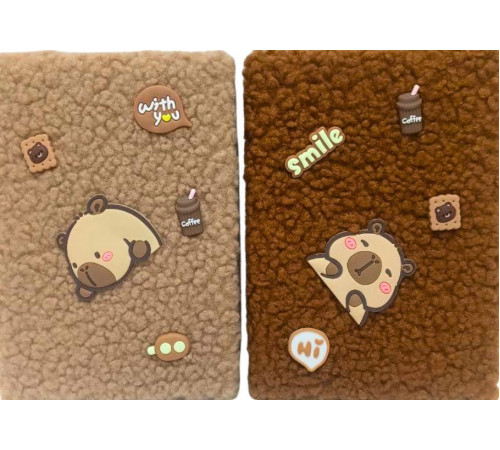 Блокнот хутровий СТ-1КР А5 Капібара