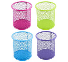 Підставка для ручок D6-3 металева кругла кольорова