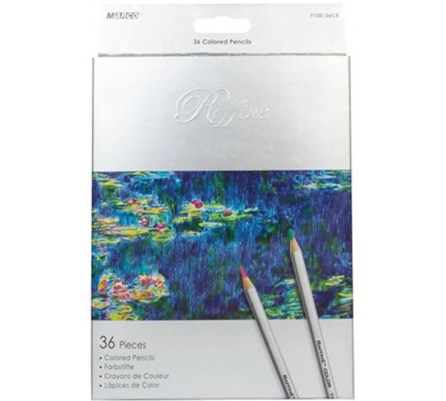 Олівці кольорові Marco Raffine 7100 36 кольорів