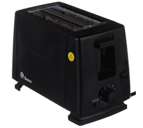 Тостер Domotec MS-3230 220В 50Гц 650Вт черный
