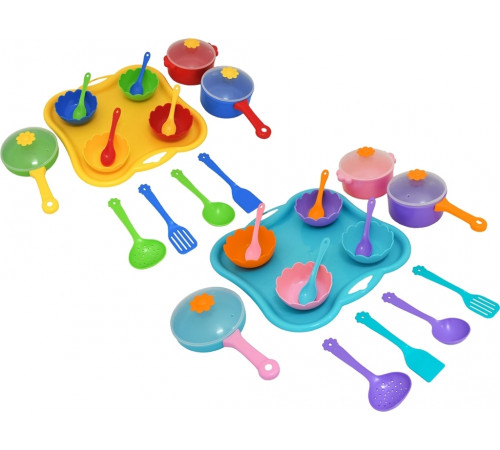 Набор столовой посуды Tigres 39146 Ромашка 19 элементов