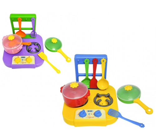 Набор столовой посуды Tigres 39150 Ромашка с плиткой 7 элементов