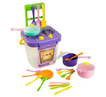 Набор столовой посуды Tigres 39153 Ромашка с плиткой 25 элементов