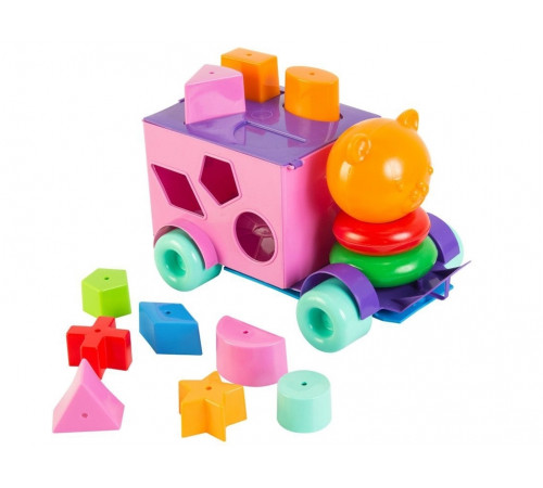 Авто развивающее Tigres 39177 Тигрёнок 21 элемент