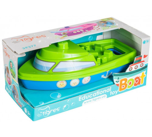 Развивающая игрушка Tigres 39377 Кораблик