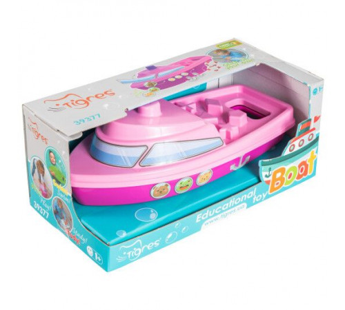Развивающая игрушка Tigres 39377 Кораблик