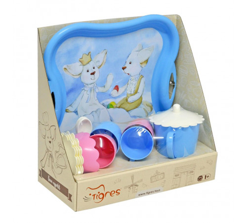 Набор чайной посуды Tigres 39725 Эльфы на облаке 16 элементов