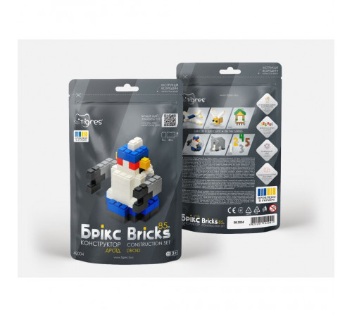 Конструктор Tigres Брикс 40004 Дроид 85 элементов