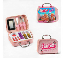 Набір косметики QH 1001-9B Barbie 15 елементів у валізі