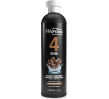 Гель-шампунь Petrova Professional 4 в 1 Energizing Coffee 500 мл