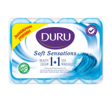 Мило Duru Soft Sensations 1+1 Морские минералы экопак 4*80 г