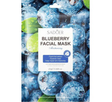 Тканинна маска для обличчя Sadoer Blueberry 25 г