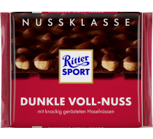 Шоколад Ritter Sport Dunkle Voll-Nuss 100 г