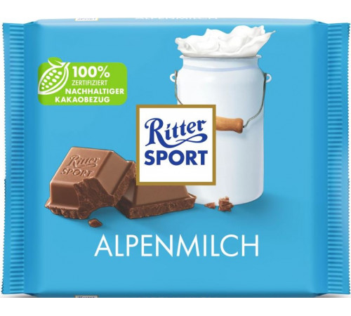 Шоколад Ritter Sport Alpenmilch 100 г