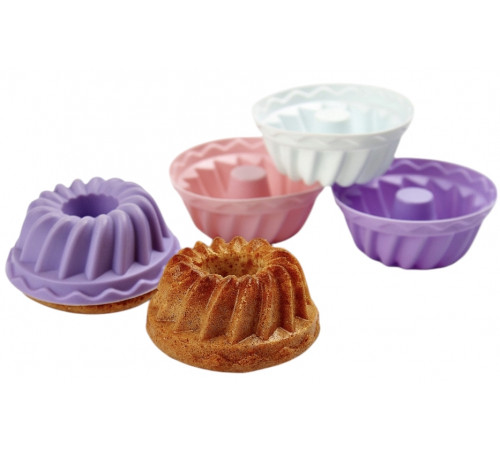 Форма силіконова для випічки кексів Baroness 50551 6 шт