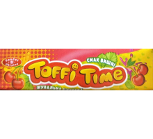 Жевательные конфеты Toffi Time вкус Вишни 20 г