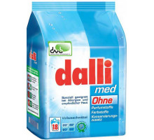Стиральный порошок Dalli Med Ohne Vollwaschmittel 1.215 кг 18 циклов стирки