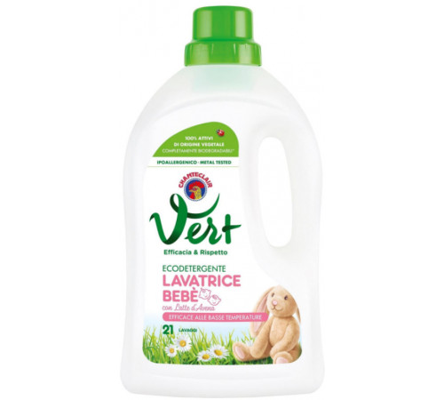 Гель для стирки детских вещей Chante Clair Vert Bebe 1071 мл Гель для стирки детских вещей Chante Clair Vert Bebe 1071 мл