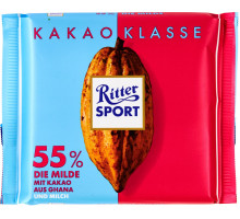 Шоколад Ritter Sport 55% Kakao Klasse Die Milde 100 г