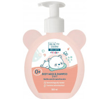 Гель-шампунь для младенцев Beautyderm Kids дозатор 300 мл