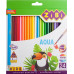 Карандаши детские Zibi ZB2476 AQUA 24 цвета