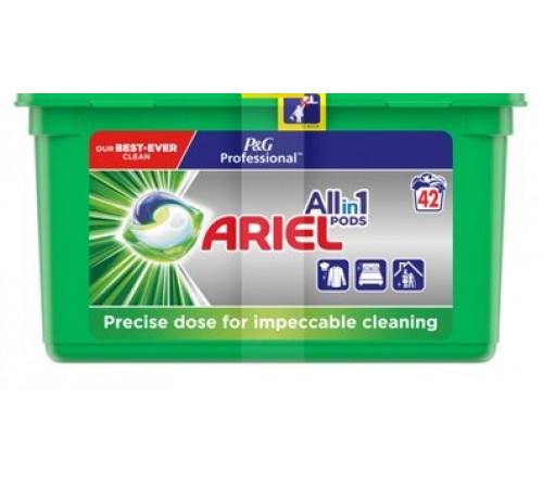 Гелевые капсулы для стирки Ariel All in 1 Pods 42 шт (цена за 1 шт)