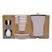 Набір посуду кавовий Tigres 39804 Релакс пудра 19 елементів в коробці