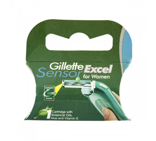 Змінний картридж жіночий для гоління Gillette Sensor Excel 1 шт