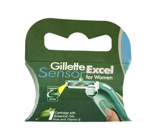 Сменный картридж женский для бритья Gillette Sensor Excel 1 шт