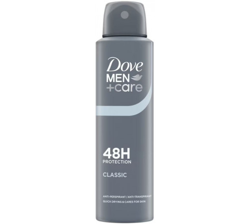 Антиперспірант-аерозоль чоловічий Dove Classic 150 мл