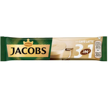 Кава розчинна в стіках Jacobs 3 in 1 Cafe Latte 12.5 г