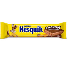 Вафельний батончик Nestle Nesquik з какао 26 г