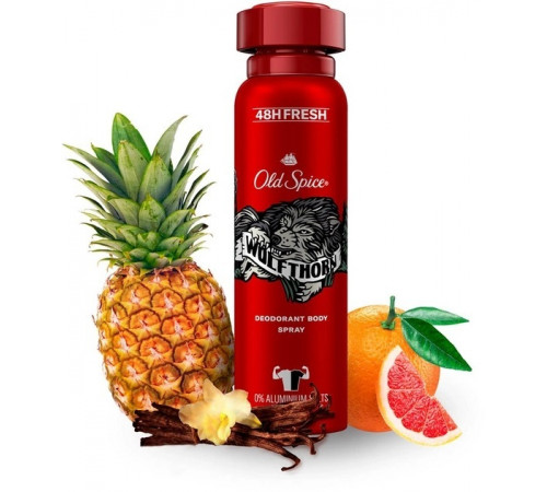Аерозольний дезодорант Old Spice Wolfthorn 150 мл Аерозольний дезодорант Old Spice Wolfthorn 150 мл