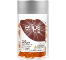 Витаминные капсулы для волос Ellips Здоровье волос с Женьшенем и Медом 50 шт