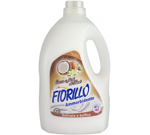 Кондиціонер для білизни Fiorillo Coconut & Tiare Flowers 4 л 44 циклів прання