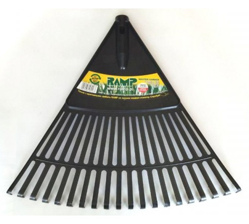 Граблі віялові пластикові без держака Ramp 20 зубців