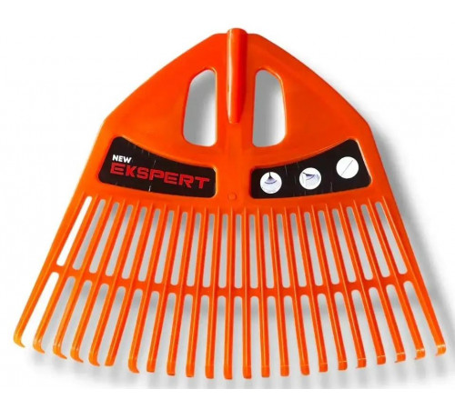 Граблі віялові пластикові без держака Експерт 23 зубці