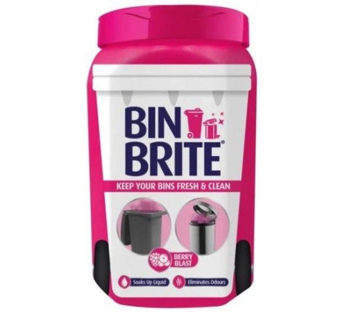 Нейтрализатор запаха для помойки Bin Brite Ягодный взрыв 500 г Нейтрализатор запаха для помойки Bin Brite Ягодный взрыв 500 г