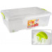 Контейнер харчовий Ал-Пластик Big Box з колесами 615х390х190 см 30 л