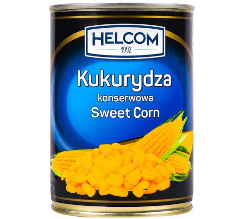 Кукурудза консервована Helcom ж/б 400 г