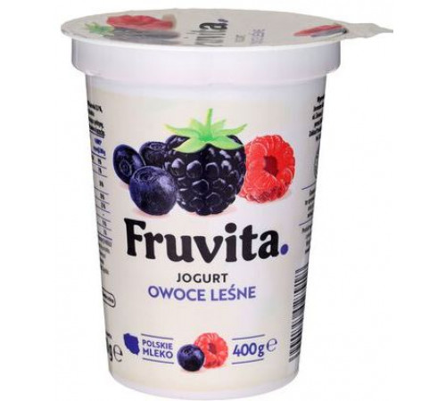 Йогурт Fruvita Лісові ягоди 400 г