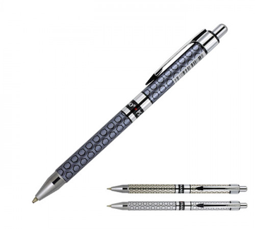 Ручка шариковая автоматическая Piano РS-007 Soft Ink Pen Синяя 0.7 мм