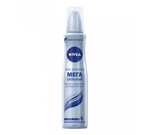 Мус для волосся Nivea Мега Сильний 150 мл