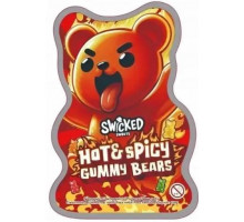 Конфеты желейные Swicked Sweets Hot&Spicy Gummy Bears 100 г