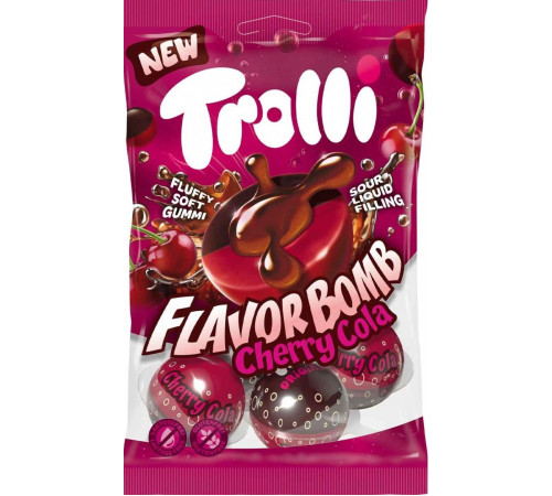 Конфеты желейные Trolli Cherry Cola 75 г